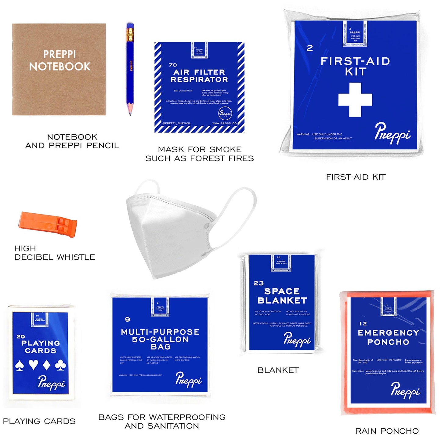 Preppi | The Preppi GoBox | Family Emergency Pack