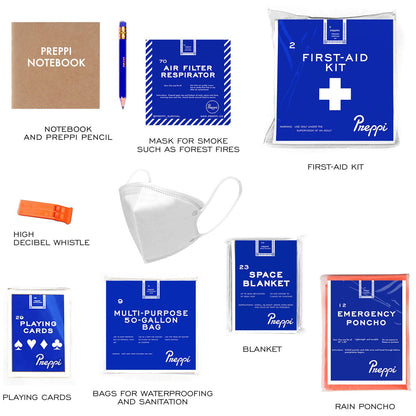 Preppi | The Preppi GoBox | Family Emergency Pack