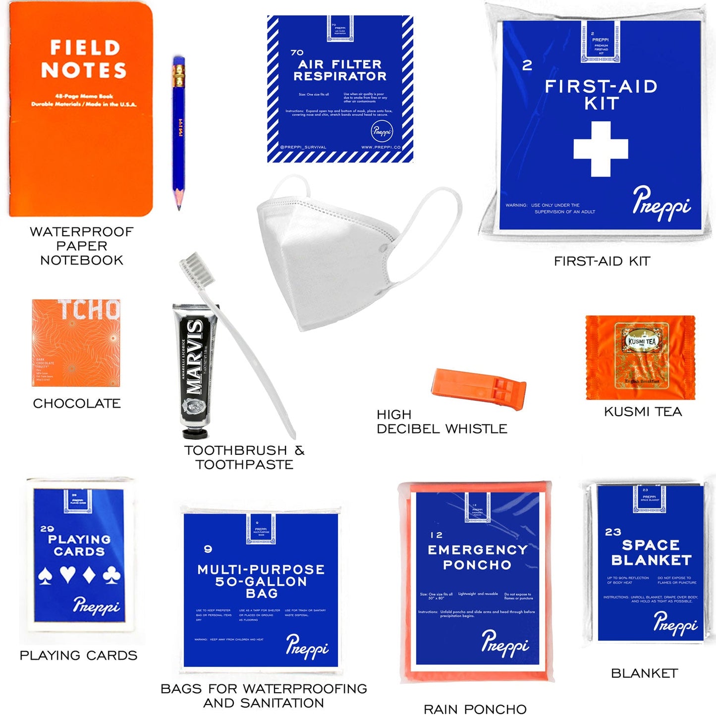 Preppi | The Prepster Lite | 3-Day Emergency Kit