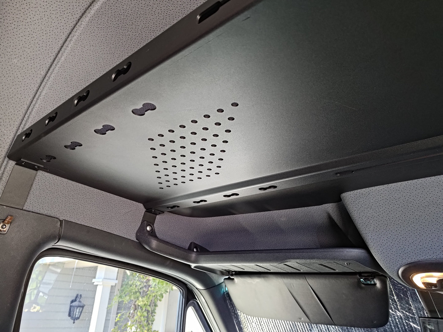 SPRINTER HEADLINER SHELF WITH L TRACK 2019-2024