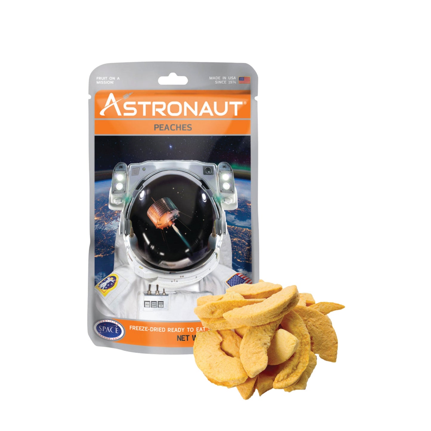 Freeze-Dried Peaches