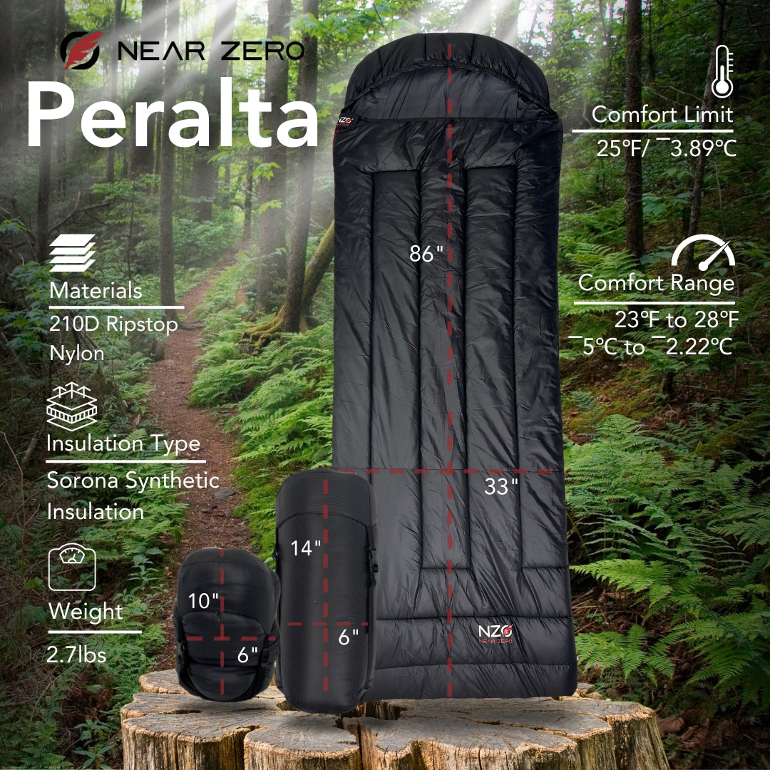 Peralta 25℉ Synthetic Sleeping Bag