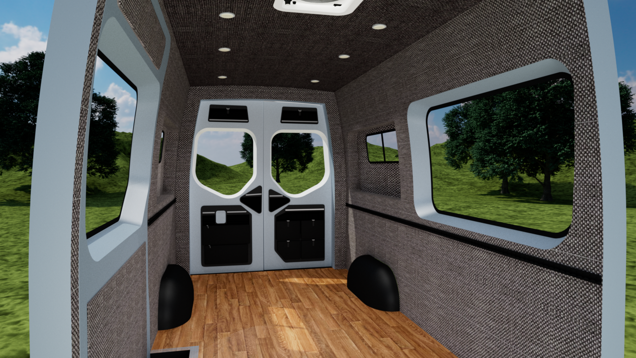 Mercedes Sprinter 144" High Roof Interior Panel Kit