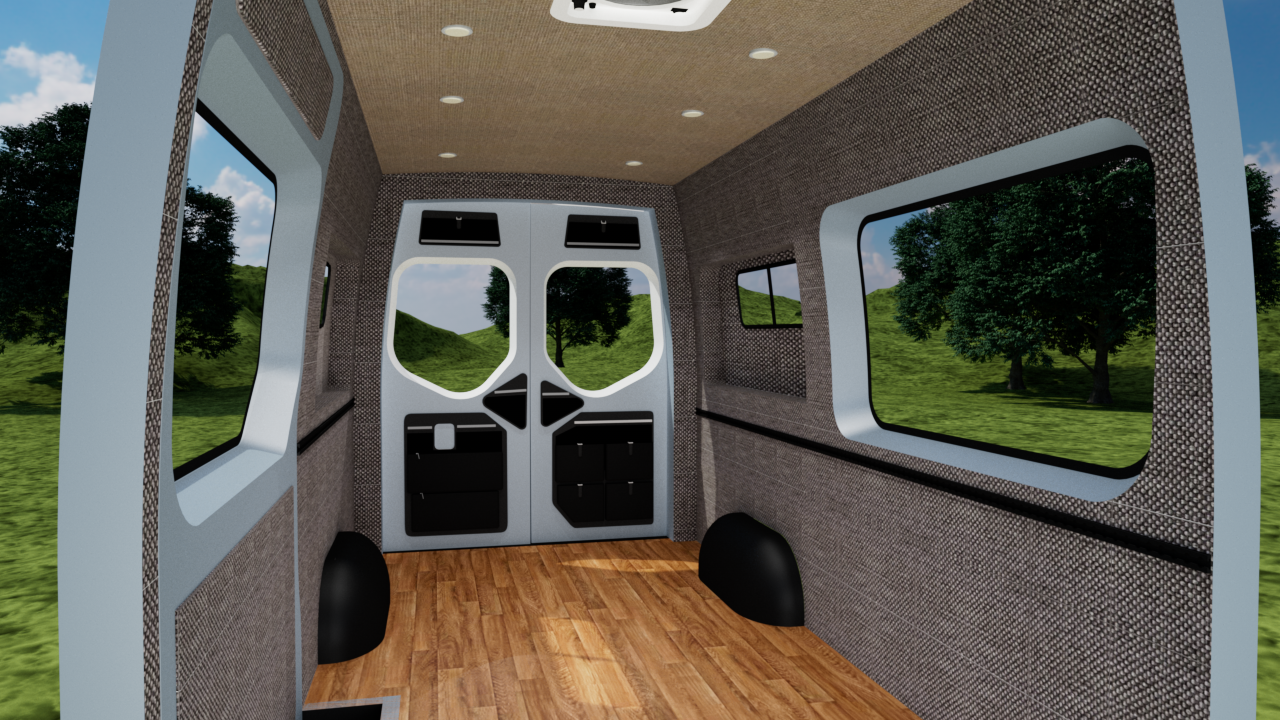 Mercedes Sprinter 144" High Roof Interior Panel Kit