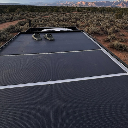 115w Semi-Rigid Solar Panel-  25.5" x 35"