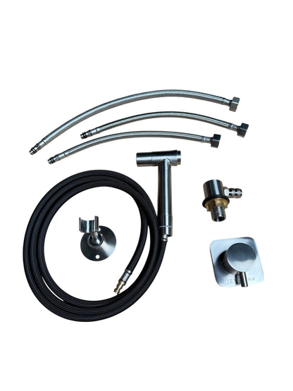 Stainless Steel RV and Marine Shower Port System