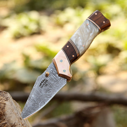 Mystic Gentleman's Pocket Knife with Mother of Pearl Handle
