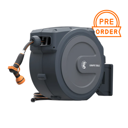 Retractable Garden Hose Reel 62ft-155ft