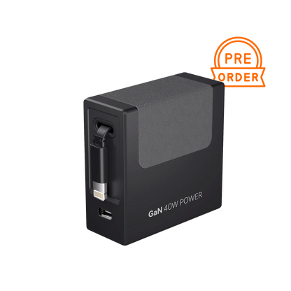 Gitryin Retractable 40W Charger for 3C Devices