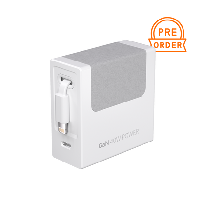 Gitryin Retractable 40W Charger for 3C Devices