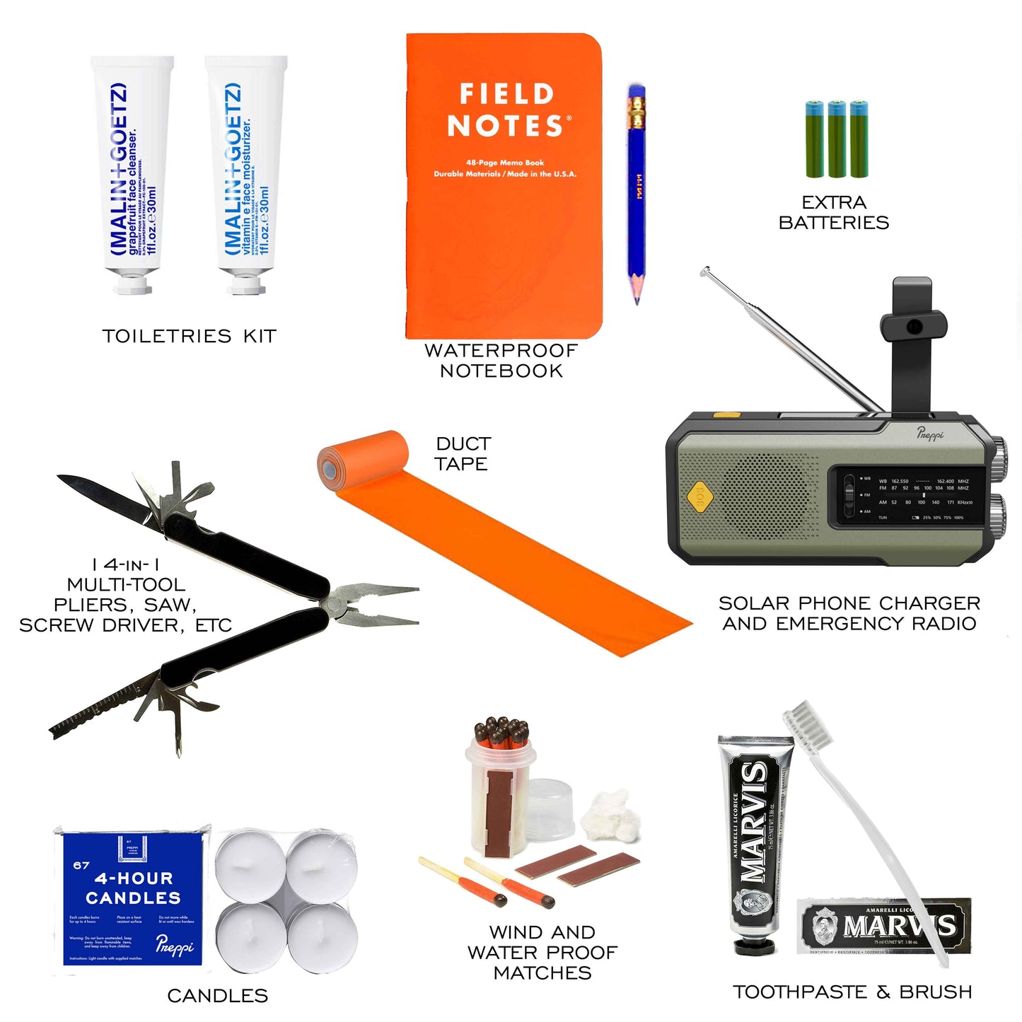 Preppi | The Prepster Backpack | 3-Day Emergency Bag