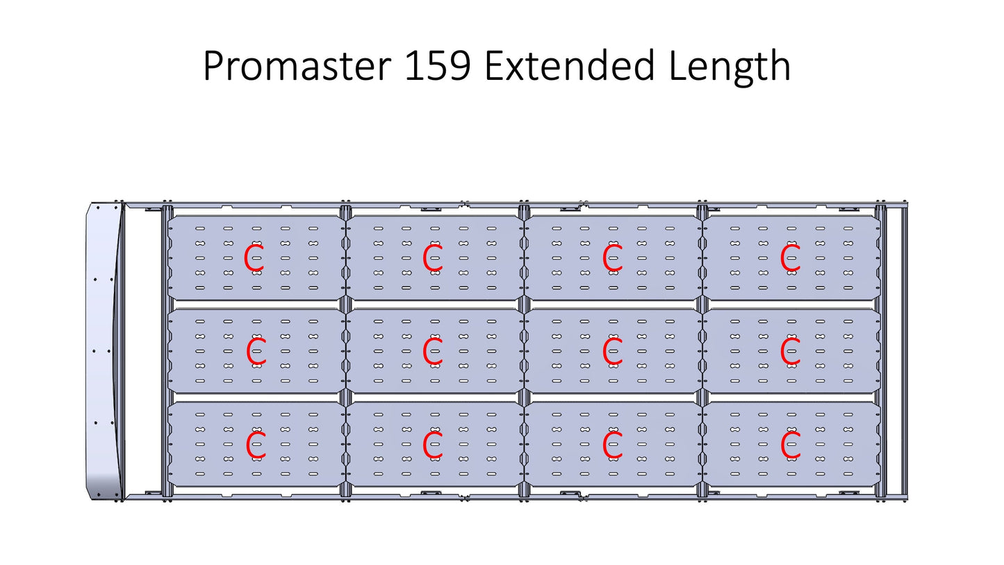 UNIVERSAL ROOF RACK DECKING PANELS