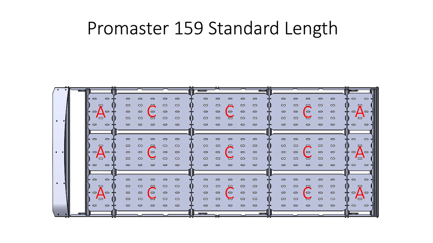 UNIVERSAL ROOF RACK DECKING PANELS