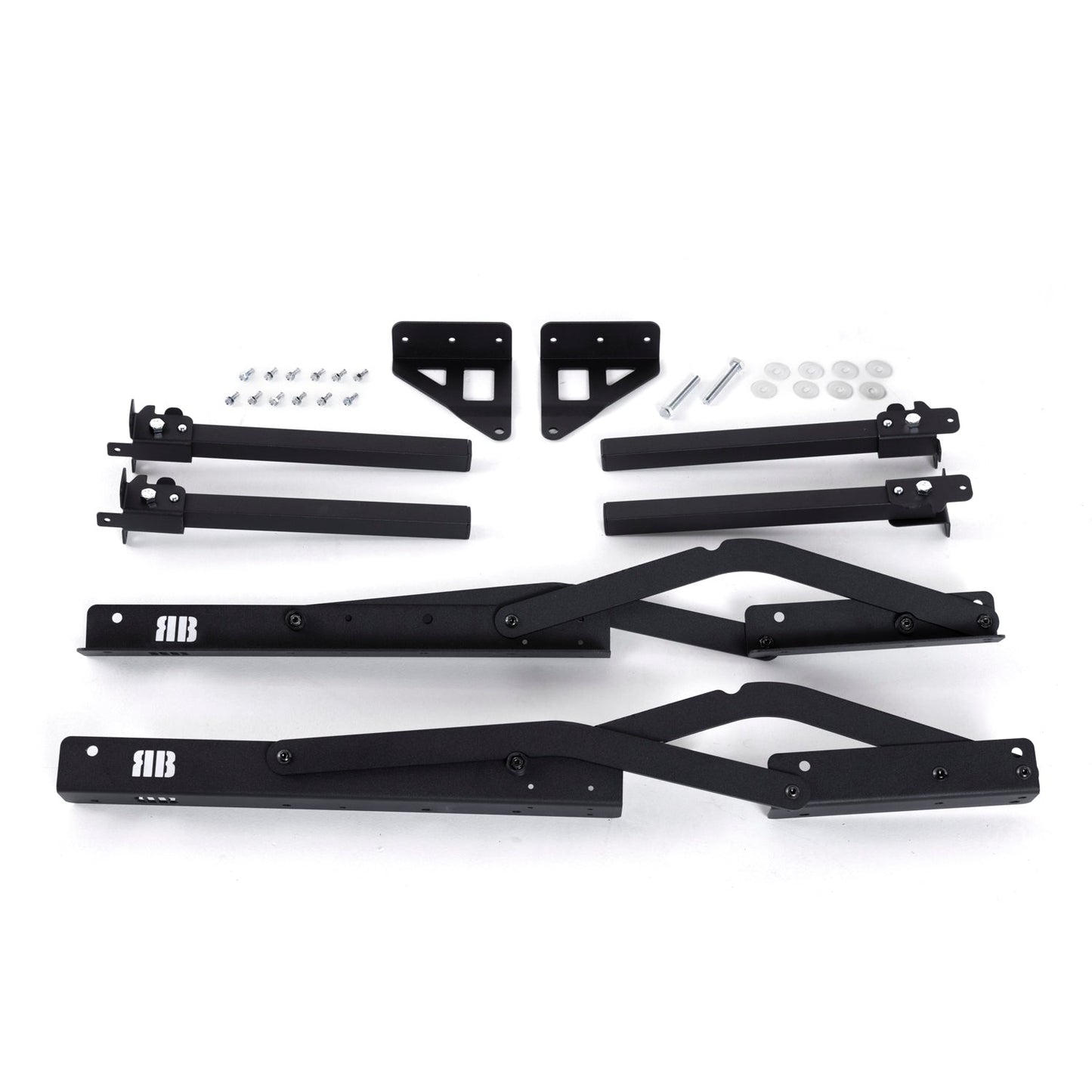 76" Retro Sofa Sleeper - Black Carbon Fiber Vinyl