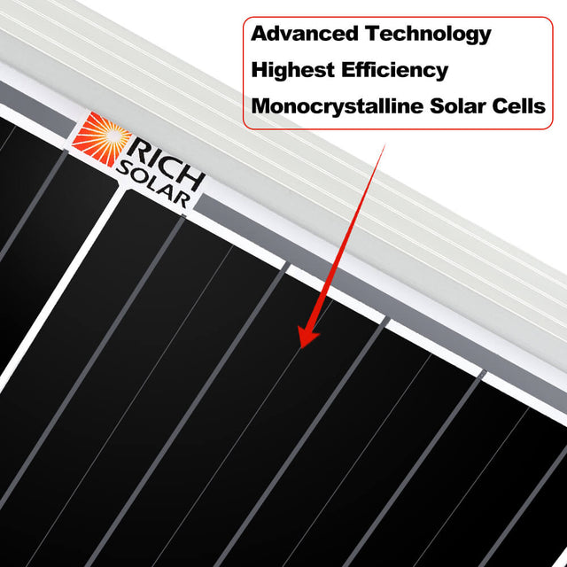 Rich Solar MEGA 12V 200 Watt Solar Panel