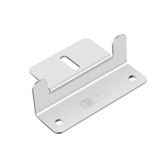 Rich Solar Mounting Hardware Z-Brackets with Screws | Designed for RICH SOLAR MEGA Series Solar Panels | Pack of Four