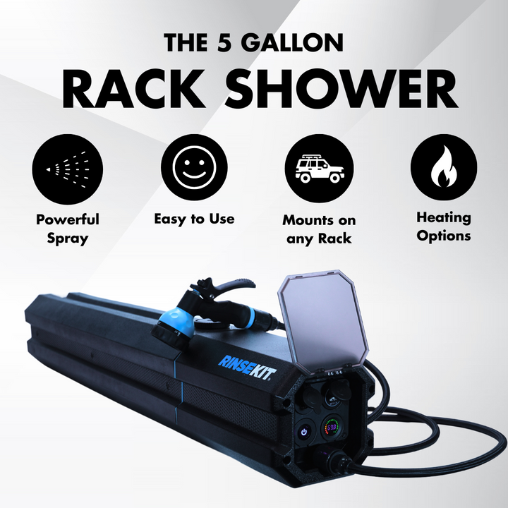 RinseKit Rack Shower - 5 Gallon