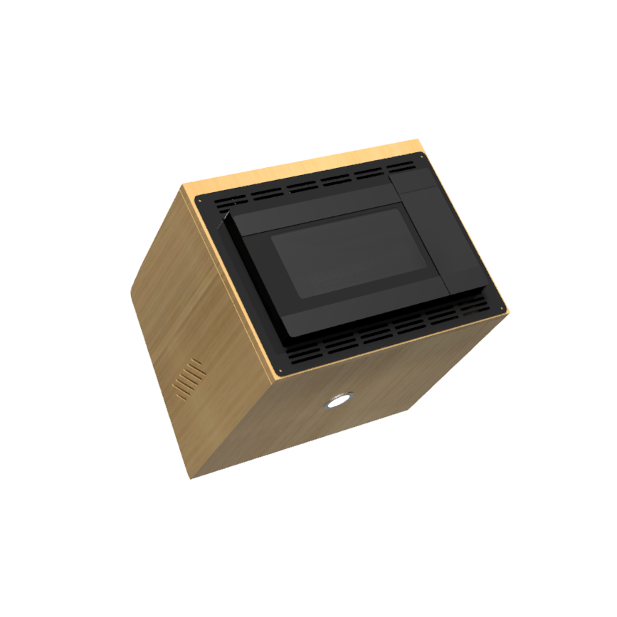 Single Microwave Cabinet for Sprinter, Transit and Promaster Vans