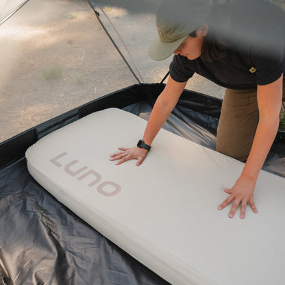 Luno Fitted Mattress Sheet - AIR+FOAM Pro Camping Mattress