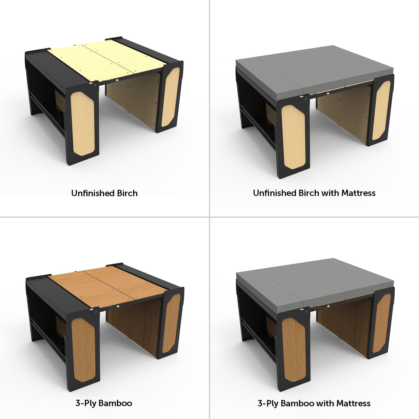 Rover Garage System - Ultimate 3-in-1 Bed/Desk/Storage