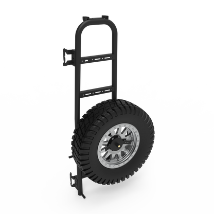 2025 Design Rover Vans Tire Carrier & Ladder Combo for Ford Transit