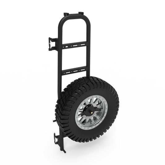 2025 Design Rover Vans Tire Carrier & Ladder Combo for Ford Transit