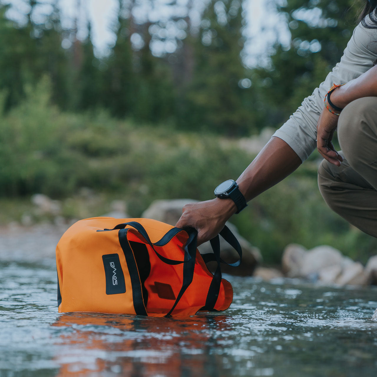 DMOS The Ruck Bucket - Foldable Camping Water Bucket