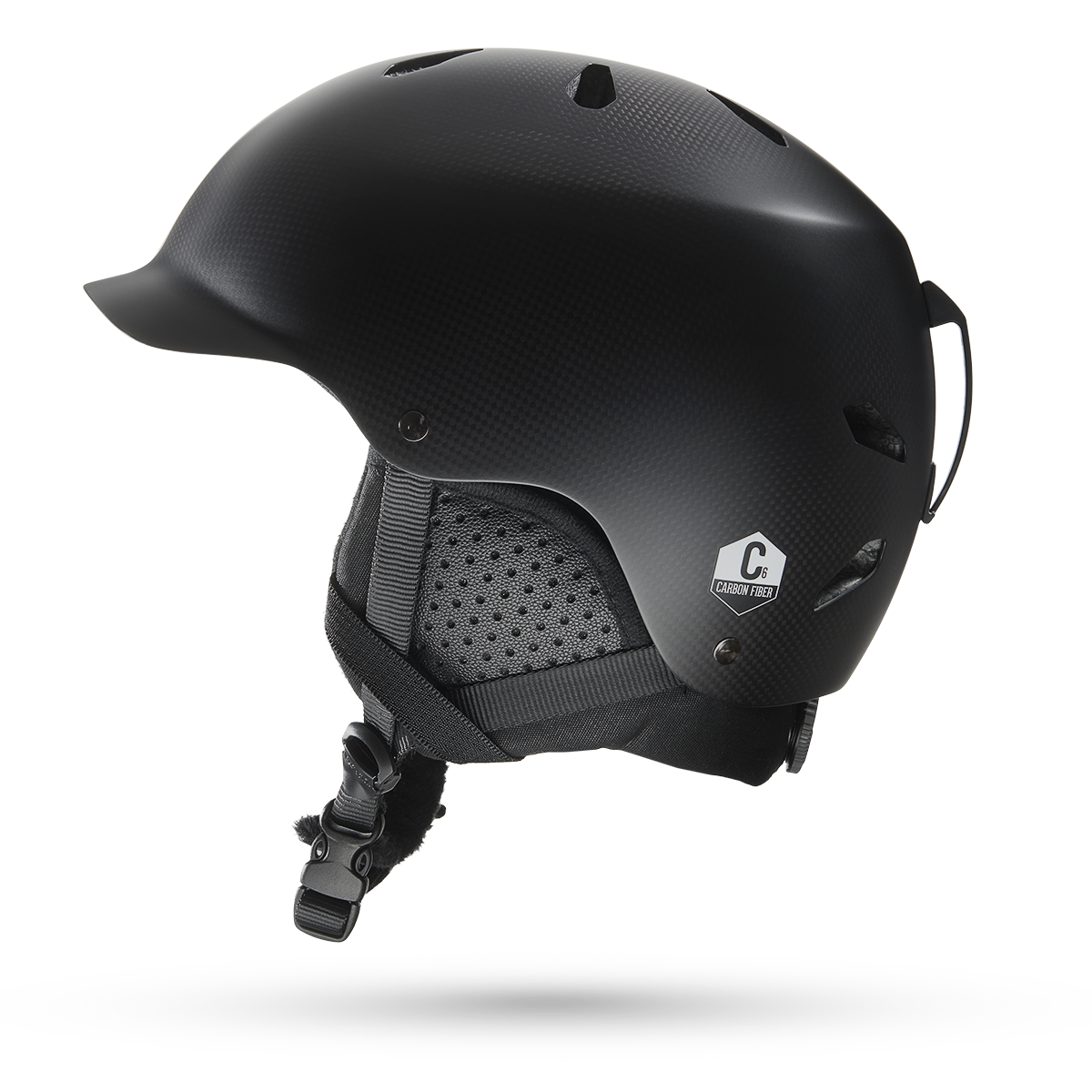 Watts Carbon Fiber Winter Helmet