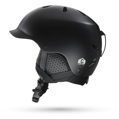 Watts Carbon Fiber Winter Helmet