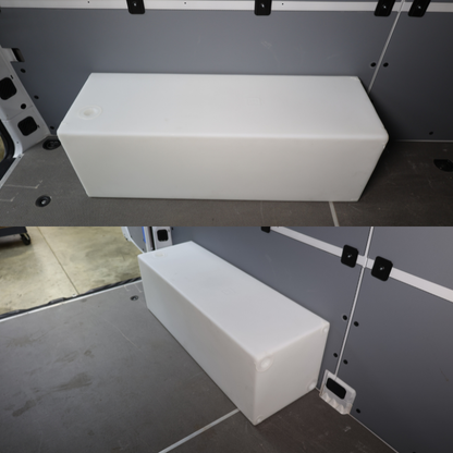 NW Conversions 36 Gallon Wheel Well Water Tank - Centered (SP-C-36)