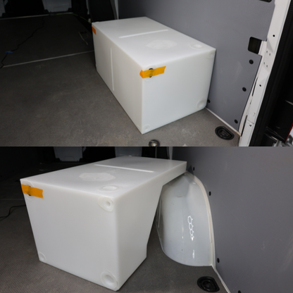 22-Gallon Wheel Well Water Tank - Right (SP-R-22)