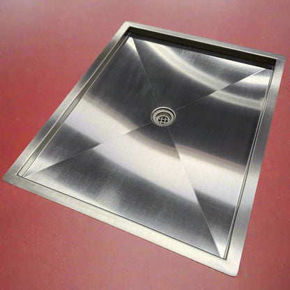 Stainless Steel In-Floor Shower Pan