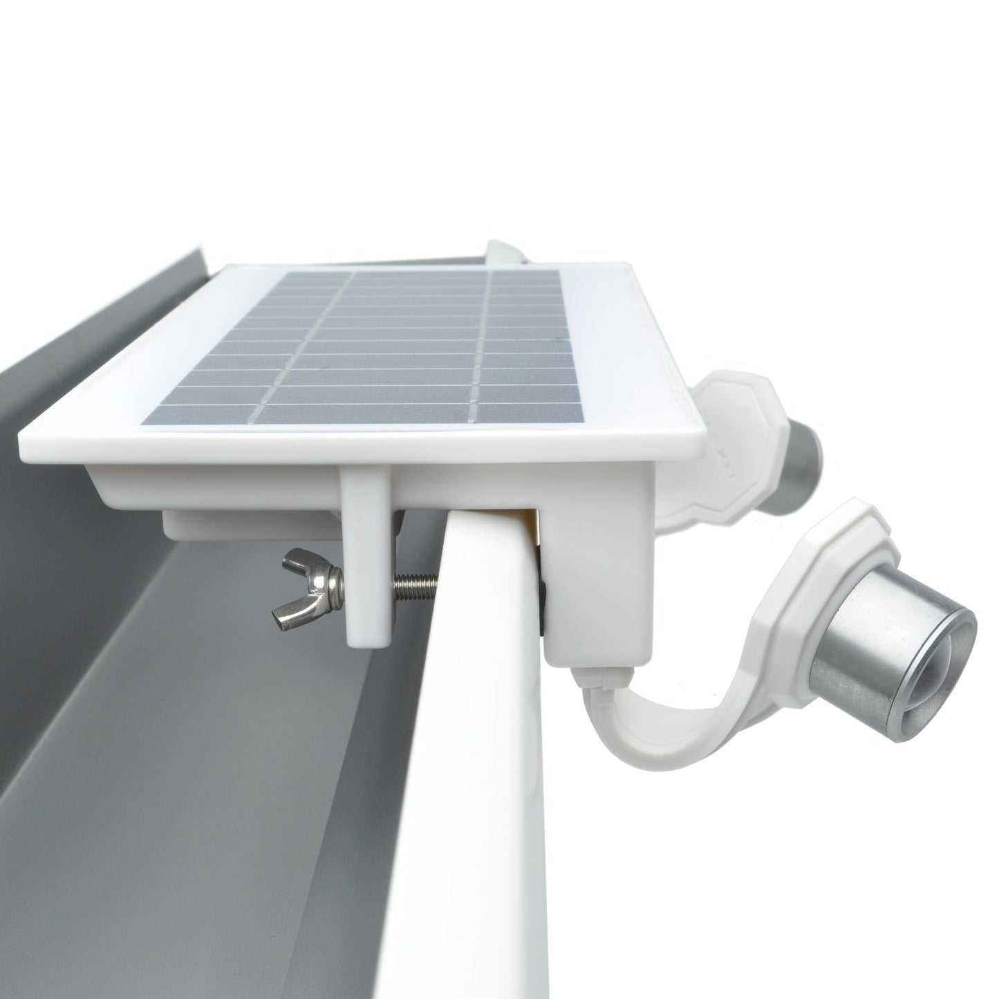 EZ Solar Home Security FLEXIT Spotlight - Gutter Mounted