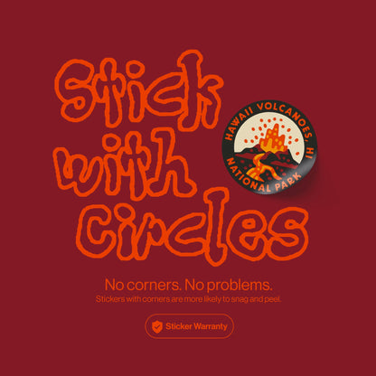 National Park Sticker Bottle | Insulated - Sandstone