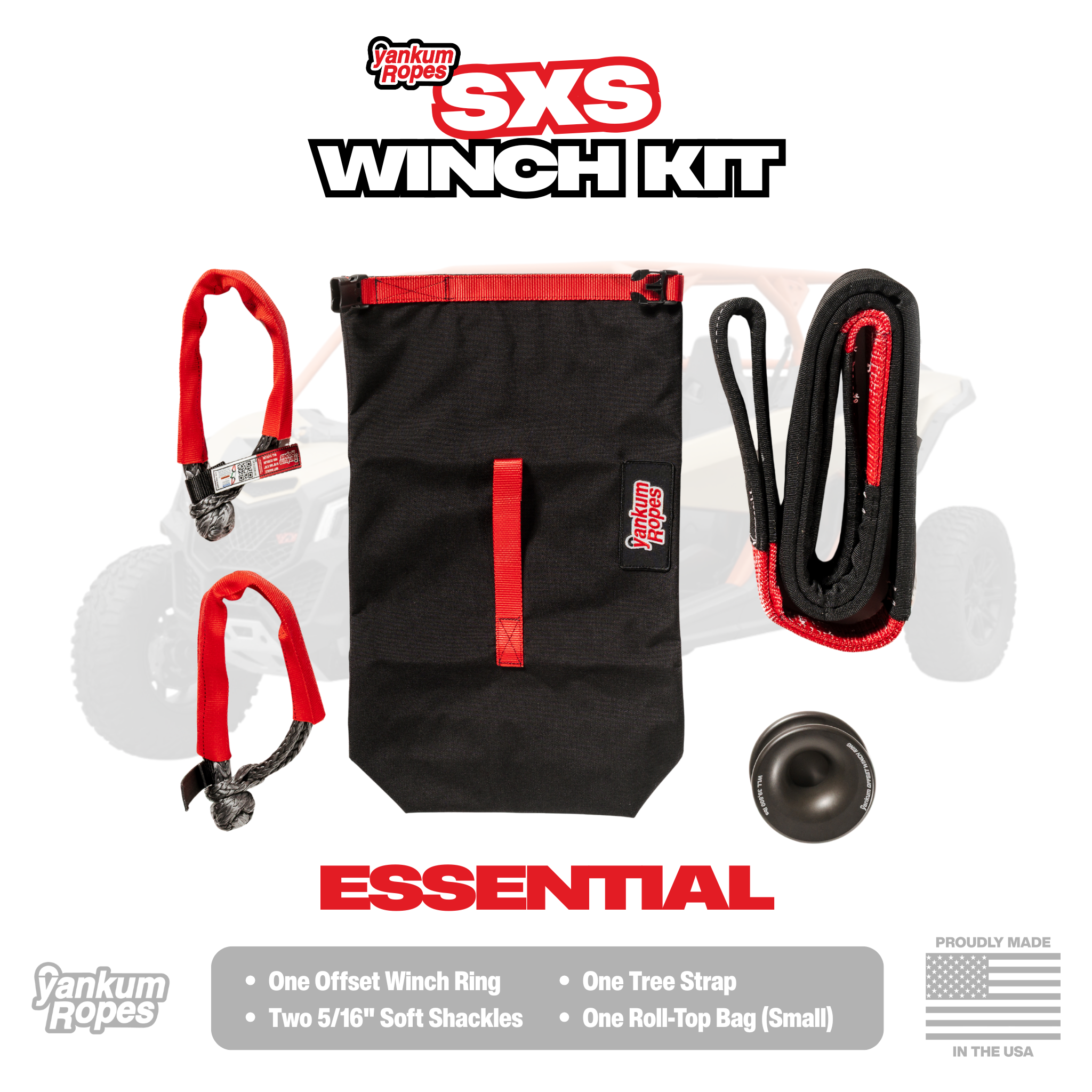 SXS Winch Kit – RackUp+Go