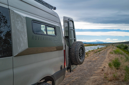 Rover Vans Rear Ladder / Tire Carrier for Mercedes Sprinter