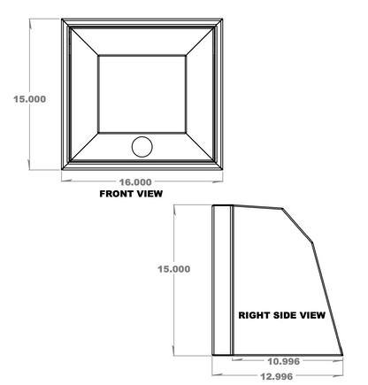 16" Upper Cabinet