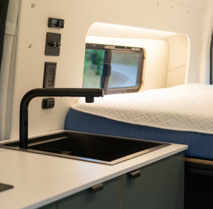 Space-Saving Camper Van/Truck RV Sink