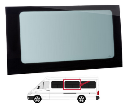 Mercedes Sprinter 170" - 2nd Position Non-Vented Window