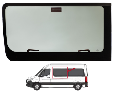 Mercedes Sprinter - 1st Position Egress Driver Window