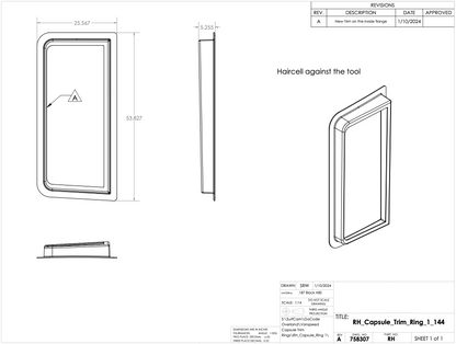 Vanspeed Capsule Trim Rings Sprinter 144