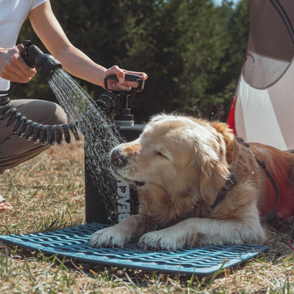 BeachBox Portable Camping Shower Tank - Black