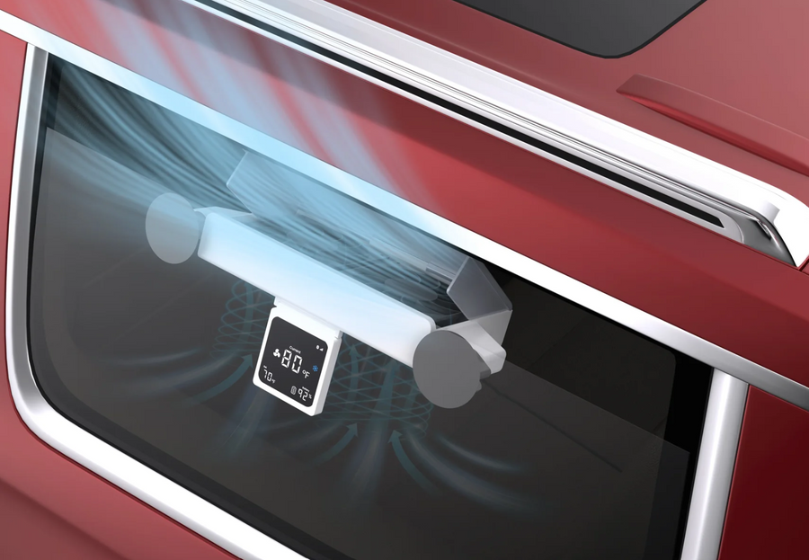Vento Smart Fan | Portable Car & Campervan Window Ventilation Fan