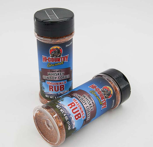 Rubs - Whiskey Cowboy Coffee Seasoning 4 oz.