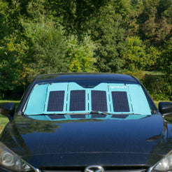 GoSun Shield Foldable 60W Solar Car Shade | RackUp+Go