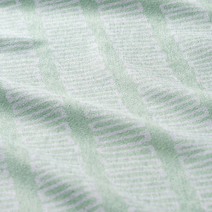 Hand Towel: Switchback Seafoam Green