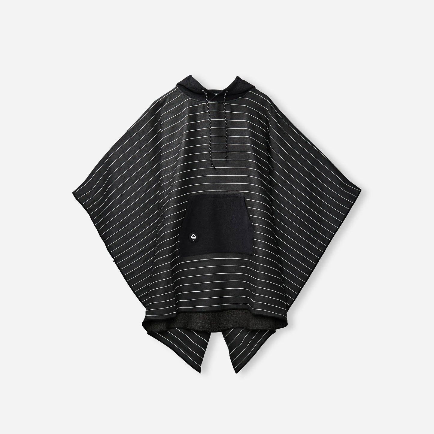 Poncho Towel: Pinner Black