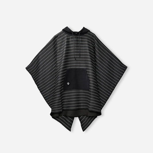 Poncho Towel: Pinner Black