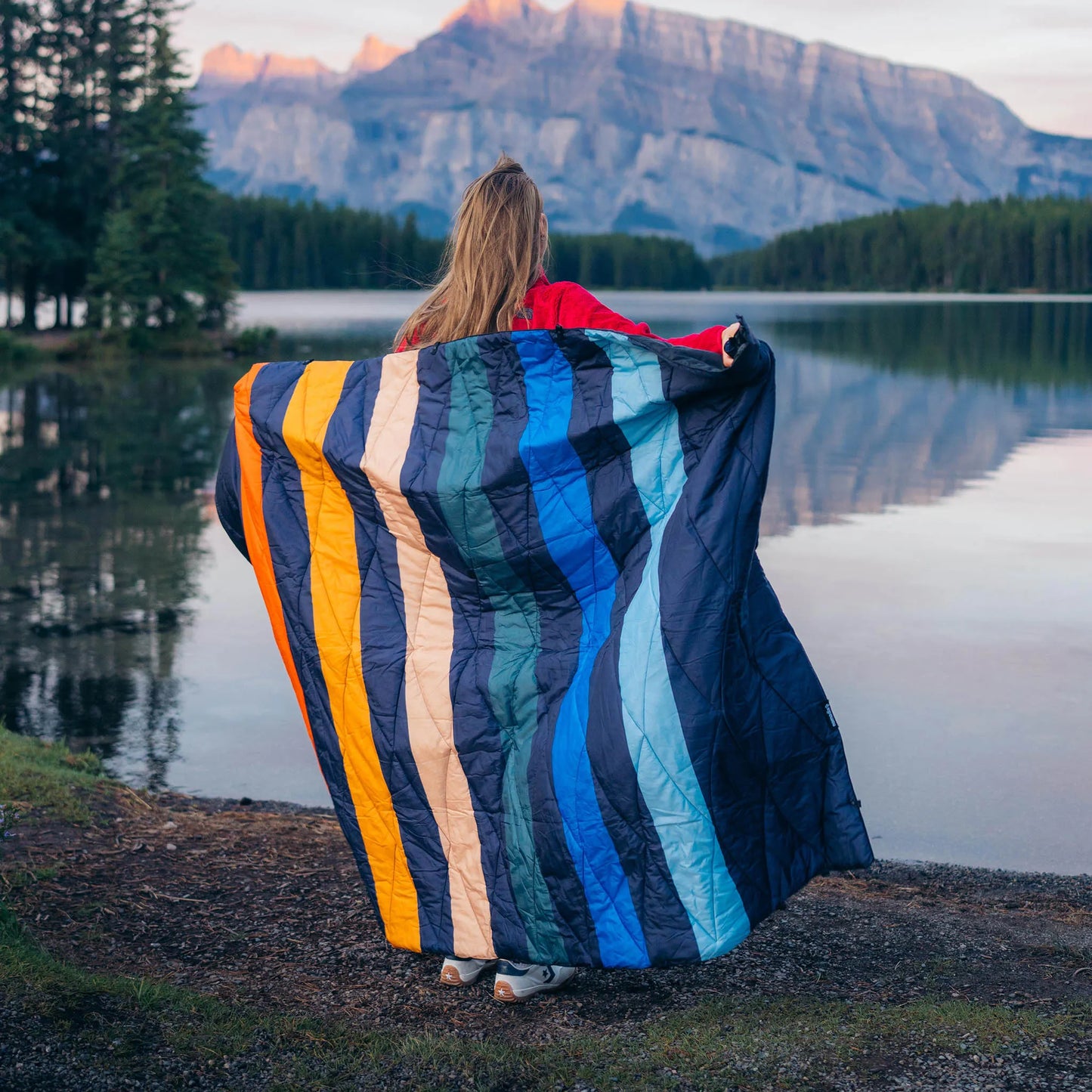 Puffer Blanket: Retro Multi