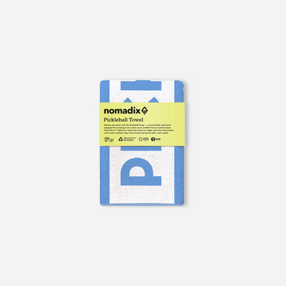Pickleball Towel: Pickleball Coastal Blue